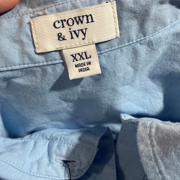 Crown & Ivy Shirt. Size- XXL - Picture 8 of 9